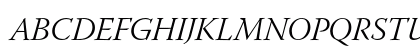 Warnock Pro Light Italic Subhead Preview
