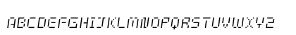 webpixel bitmap Light-Italic Uppercase Preview