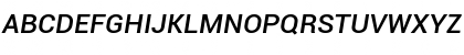Roboto Medium Italic Font