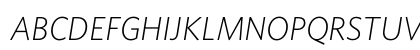 Whitney LightItalic Preview
