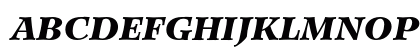 Wilke 96 Black Italic Preview