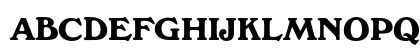WindsorEF Bold Uppercase Preview