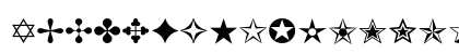 ITC Zapf Dingbats Regular Uppercase Preview