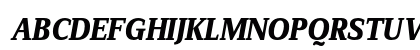ZineSerifDis Bold Italic Tf Preview