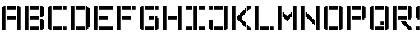 Stencil Pixel-7 Regular Font