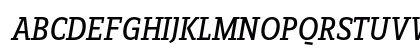 ZineSlabDis Regular Italic Preview