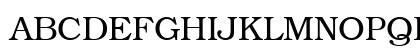 BookwomanSH Light Uppercase Preview