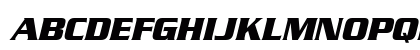 Boost SSi Bold Italic Uppercase Preview