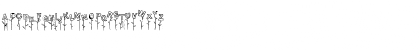 AdelonShadow Regular Uppercase Preview