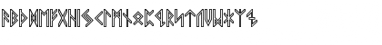 VIKING, ELDER Runes Regular Font