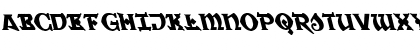 War Priest Leftalic Italic Font