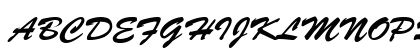 Brush Script Normal-Italic Preview
