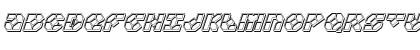 Zoom Runner Engraved Italic Italic Font