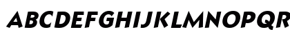 Bully Italic Uppercase Preview
