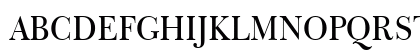 Bulmer BT Roman Uppercase Preview