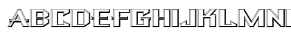 Bulwark NF Regular Uppercase Preview