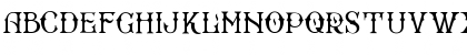 BumberShoot Regular Uppercase Preview
