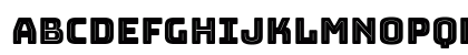 Bungee Inline Regular Uppercase Preview