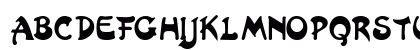 Artistix Regular Uppercase Preview