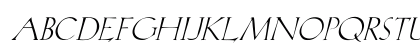 Lilith-Light iTLC Italic Preview