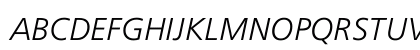 Cadet Sans Light Italic Regular Preview