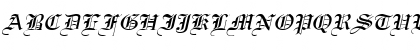 Certificate Italic Font