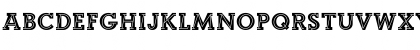 Cambay Bold Uppercase Preview