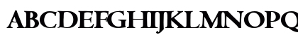 Cambridge-Bold Regular Uppercase Preview