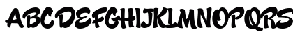 Candy Script Regular Uppercase Preview