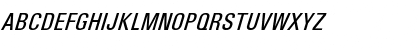 Utah Condensed Oblique Font