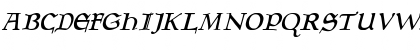 Planewalker Italic Font