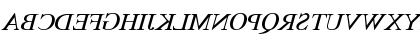 Chain 1 Italic Font
