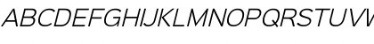 Sinkin Sans 300 Light Italic Regular Font