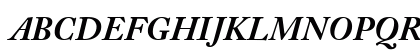 Caslon Black SSi Bold Italic Preview
