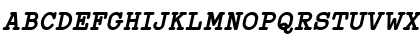 Typo Writer Demo Bold Italic Font