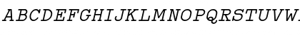 Typo Writer Demo Italic Font
