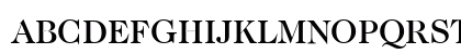 Caslon-Medium Regular Uppercase Preview