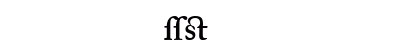 CaslonAlternateSSK SemiBold Uppercase Preview