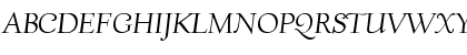 Village ItalicTitling Font