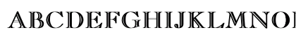 CaslonOpenFace Bold Uppercase Preview