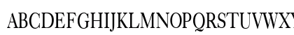 CasqueCondensed Regular Uppercase Preview