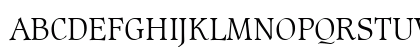 Caxton Light HU Light Uppercase Preview