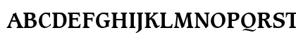 Caxton Bk BT Bold Uppercase Preview
