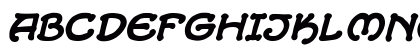 CCAlchemite Bold Italic Preview