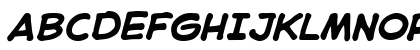 CC Astro City Int Bold Italic Uppercase Preview