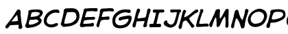 CCAstroCity Medium Italic Preview