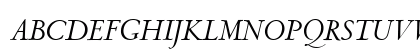 Centaur MT Italic Preview