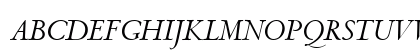 CentaurMT RomanItalic Preview
