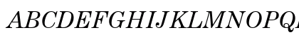 CenturyExpd BT Italic Preview