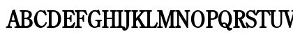 Cento Condensed Bold Uppercase Preview